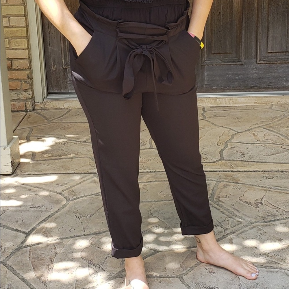 Black tie dress pants